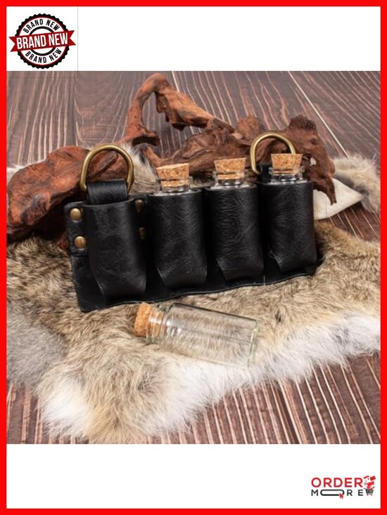 Renaissance Belt Pouch Purse Viking Bracer Halloween Set Medieval Festival main image 4